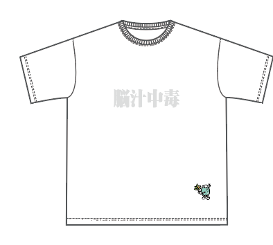脳汁中毒 TEE ホワイト
